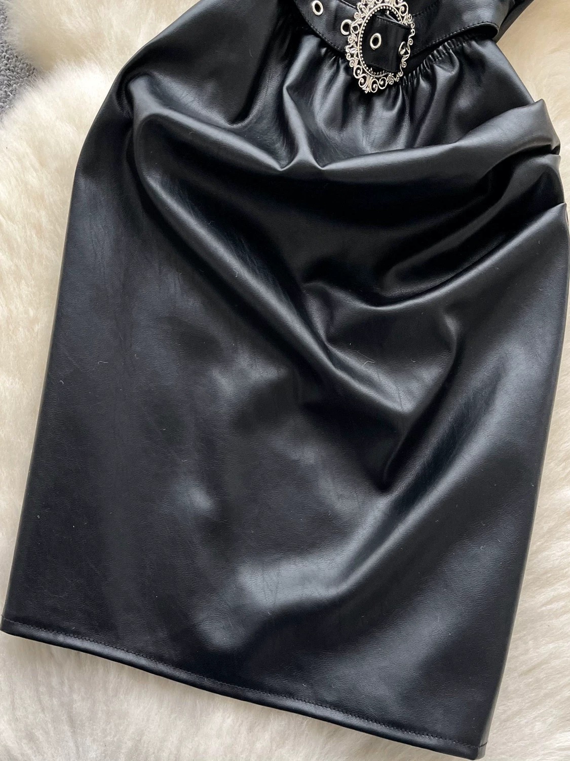 Singer babe leather dress CBC1334 images